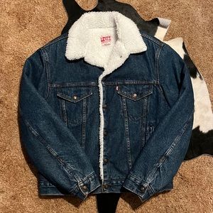 Vintage Levi’s Sherpa Denim Jacket